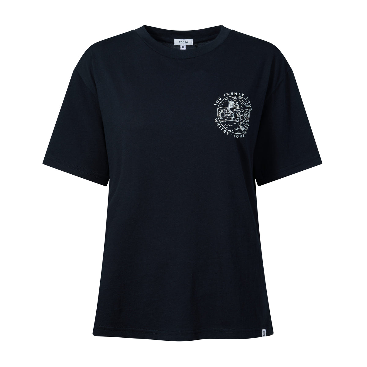 Coast Womens 100% Cotton Supersoft Relaxed Fit T-Shirt - Dark Indigo - Image 7