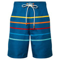 Colton Mens Swimming Shorts - Steel Blue Marl - Image 5