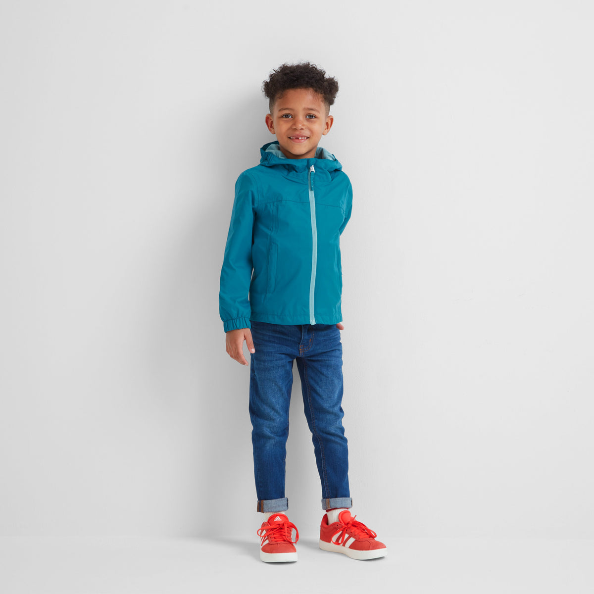 Copley Kids Waterproof Jacket - Mosaic Blue - Image 3