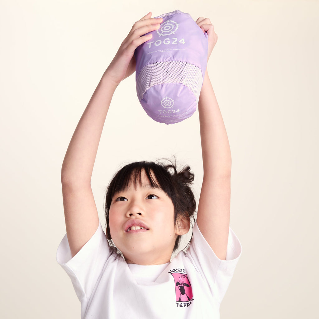 Copley Kids Waterproof Jacket - Lilac Blossom - Image 9