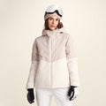 Corvara Womens Waterproof Insulated Ski Jacket - Simply Taupe