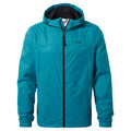 Craven Mens Waterproof Packaway Jacket - Mosaic Blue - Image 8