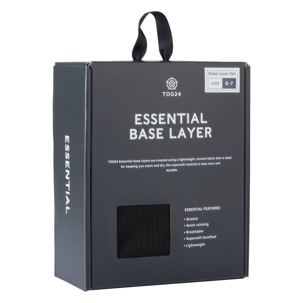 Darley Kids Thermal Base Layer Set - Black - Image 6