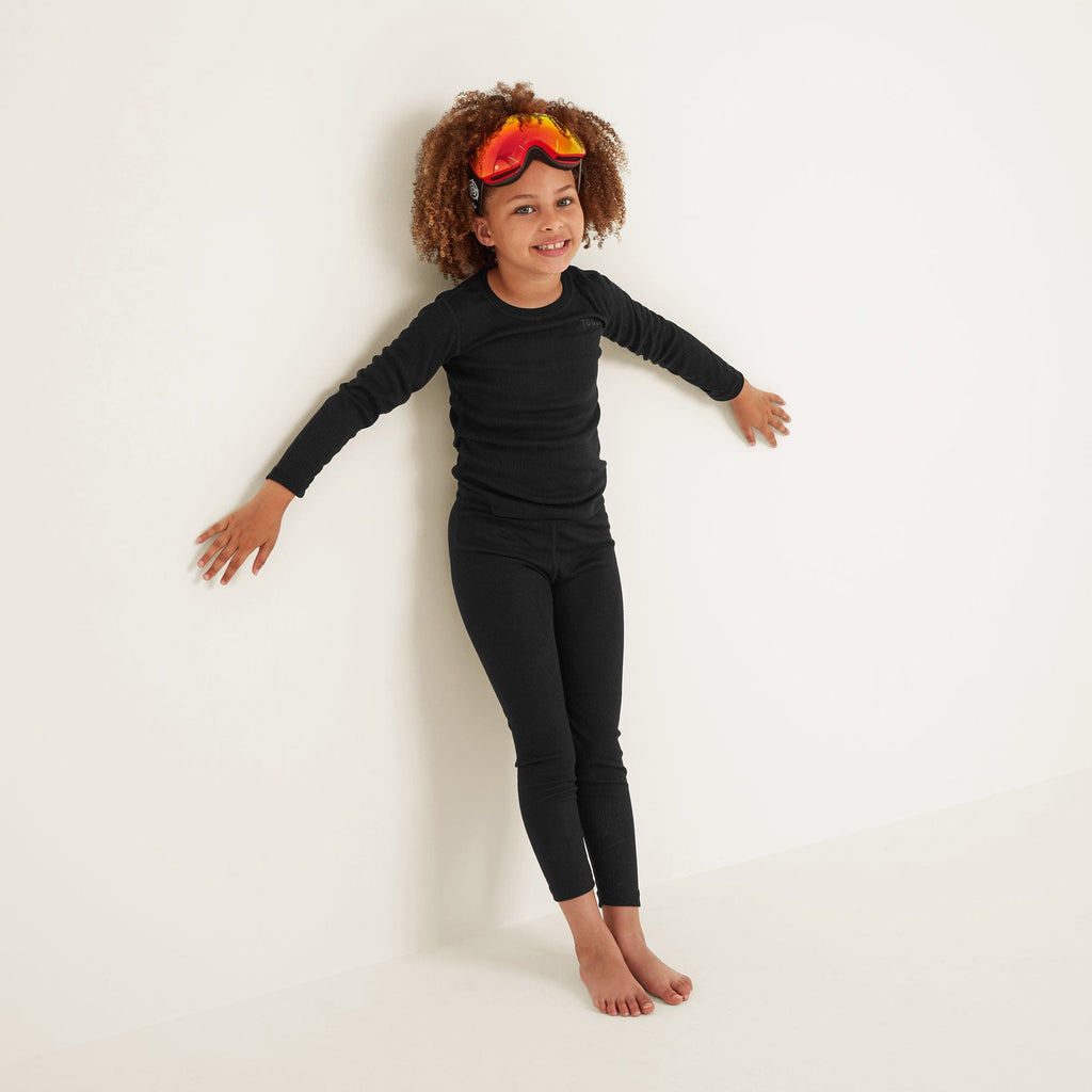 Darley Kids Thermal Base Layer Set - Black - Image 4