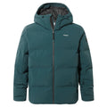 Davos Mens Shower Resistant Insulated Ski Jacket - Dark Turquoise - Image 18
