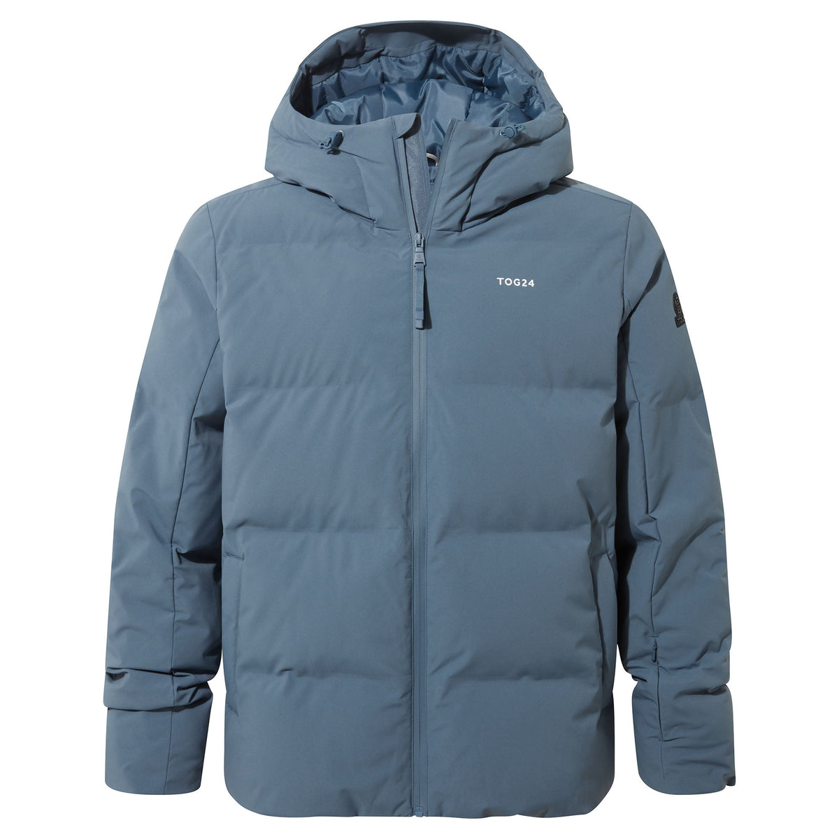 Davos Mens Shower Resistant Insulated Ski Jacket - Fjord Blue - Image 21