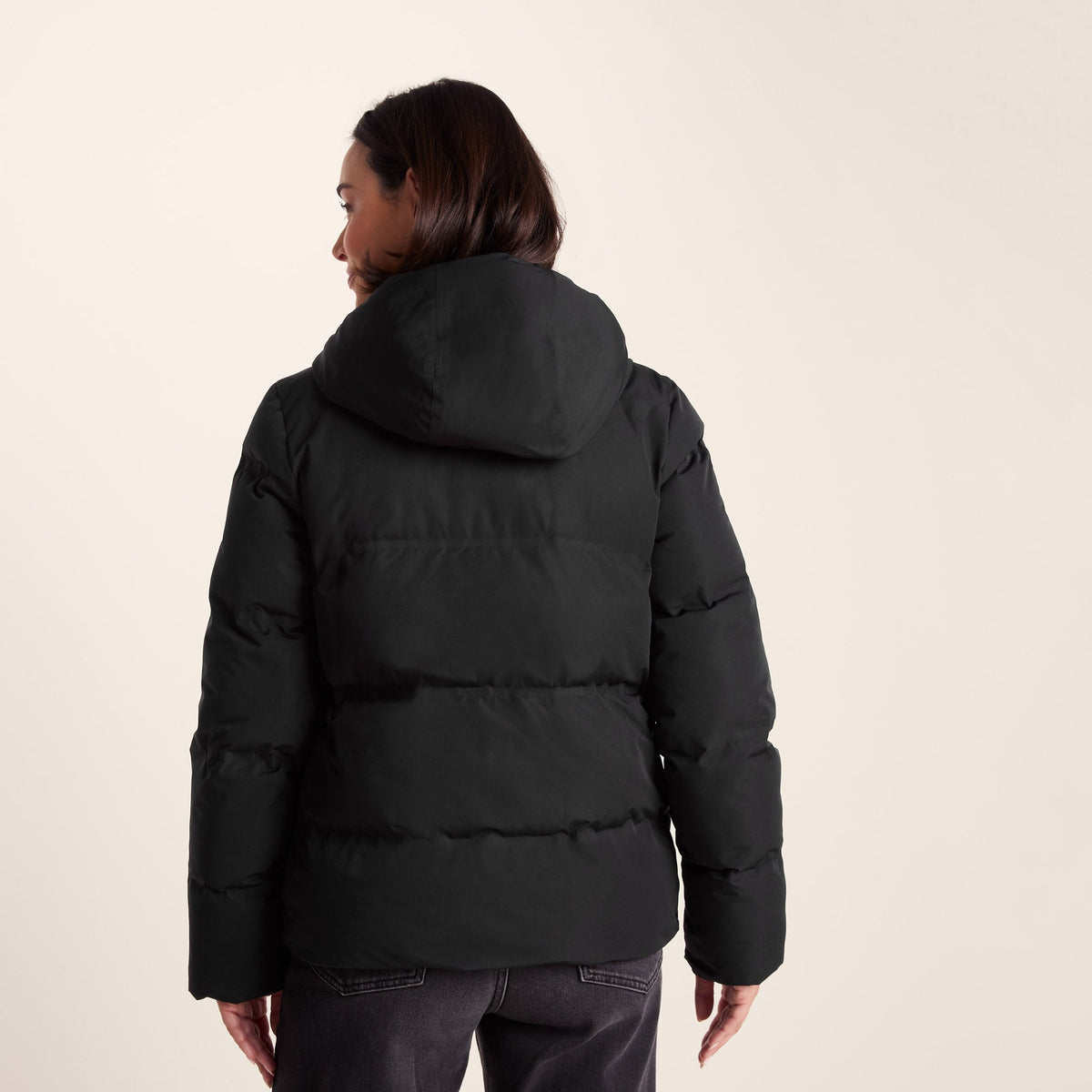 Dina Womens Shower Resistant Insulated Jacket - Black - Image 3