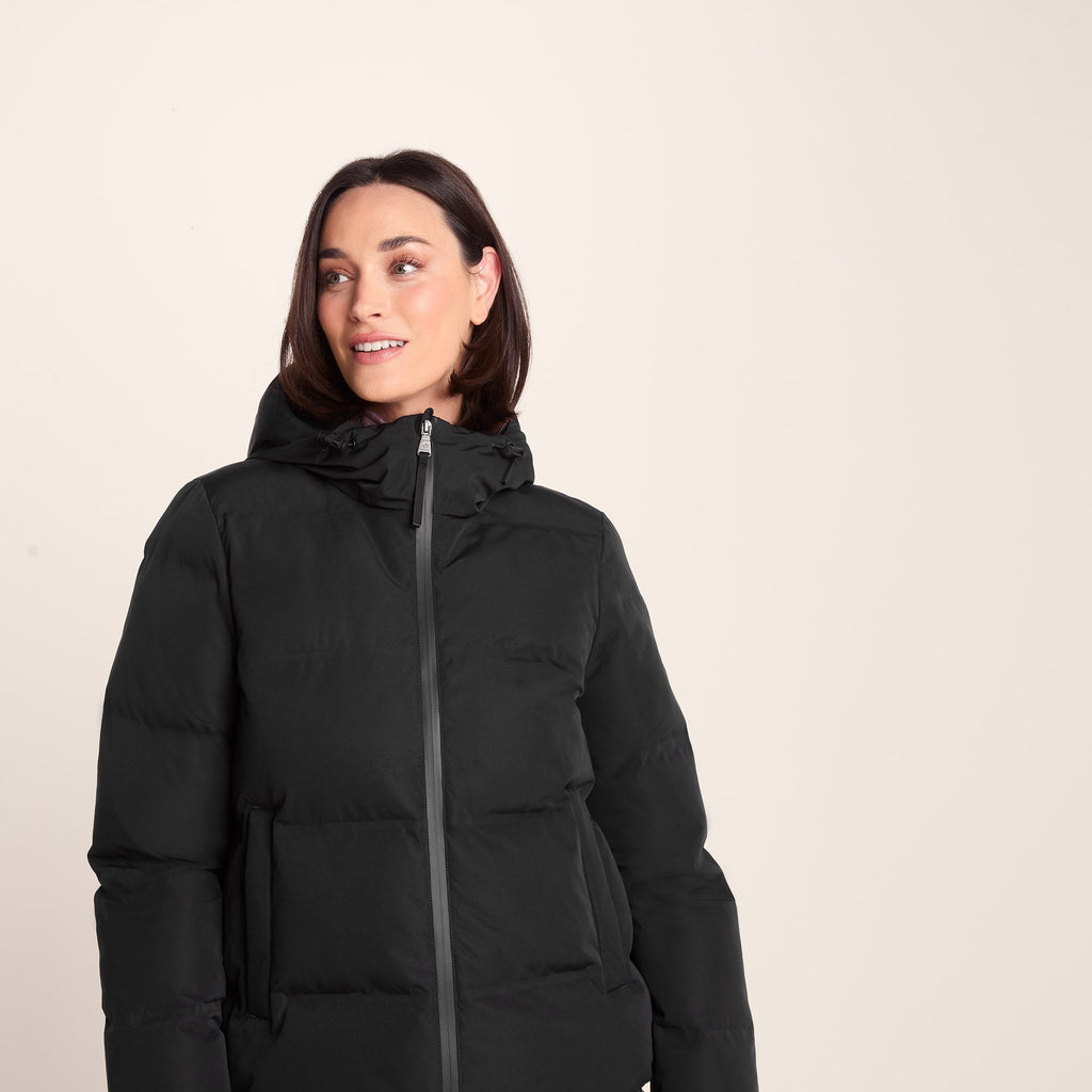 Dina Womens Shower Resistant Insulated Jacket - Black - Image 5