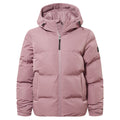 Dina Womens Shower Resistant Insulated Jacket - Mauve - Image 9