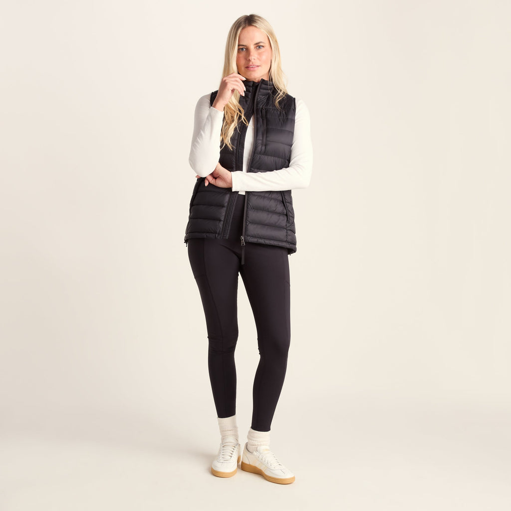 Drax Womens Down Gilet - Black - Image 3