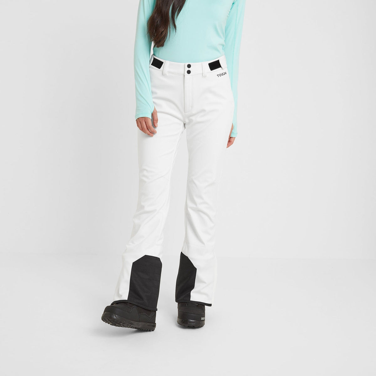 Drivis Womens Salopettes Regular Leg - Ice Grey - Image 4