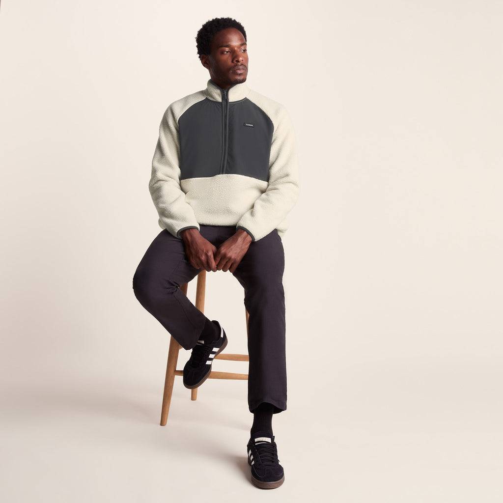 Eldon Mens Sherpa Fleece - Warm Cloud - Image 4