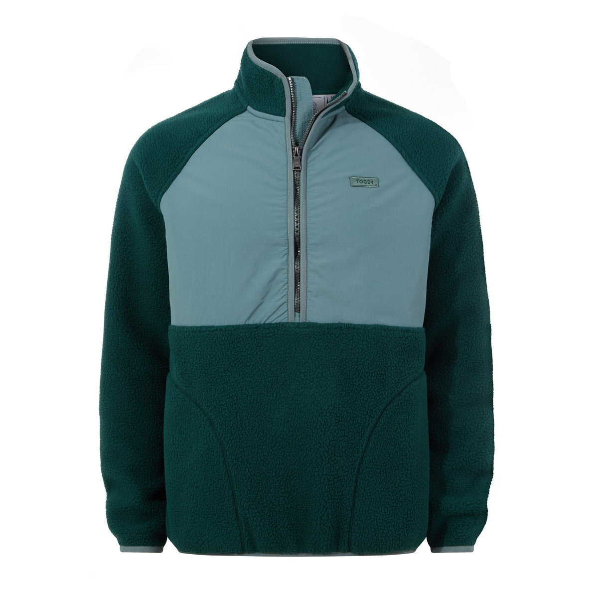 Eldon Mens Sherpa Fleece - Midnight Green - Image 6