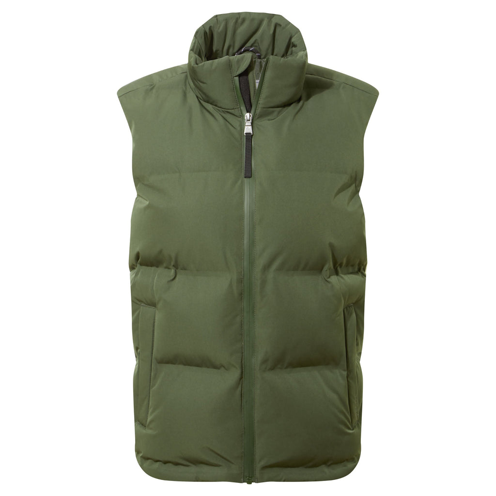 Elyna Womens Shower Resistant Insulated Gilet - Dark Green - Image 9