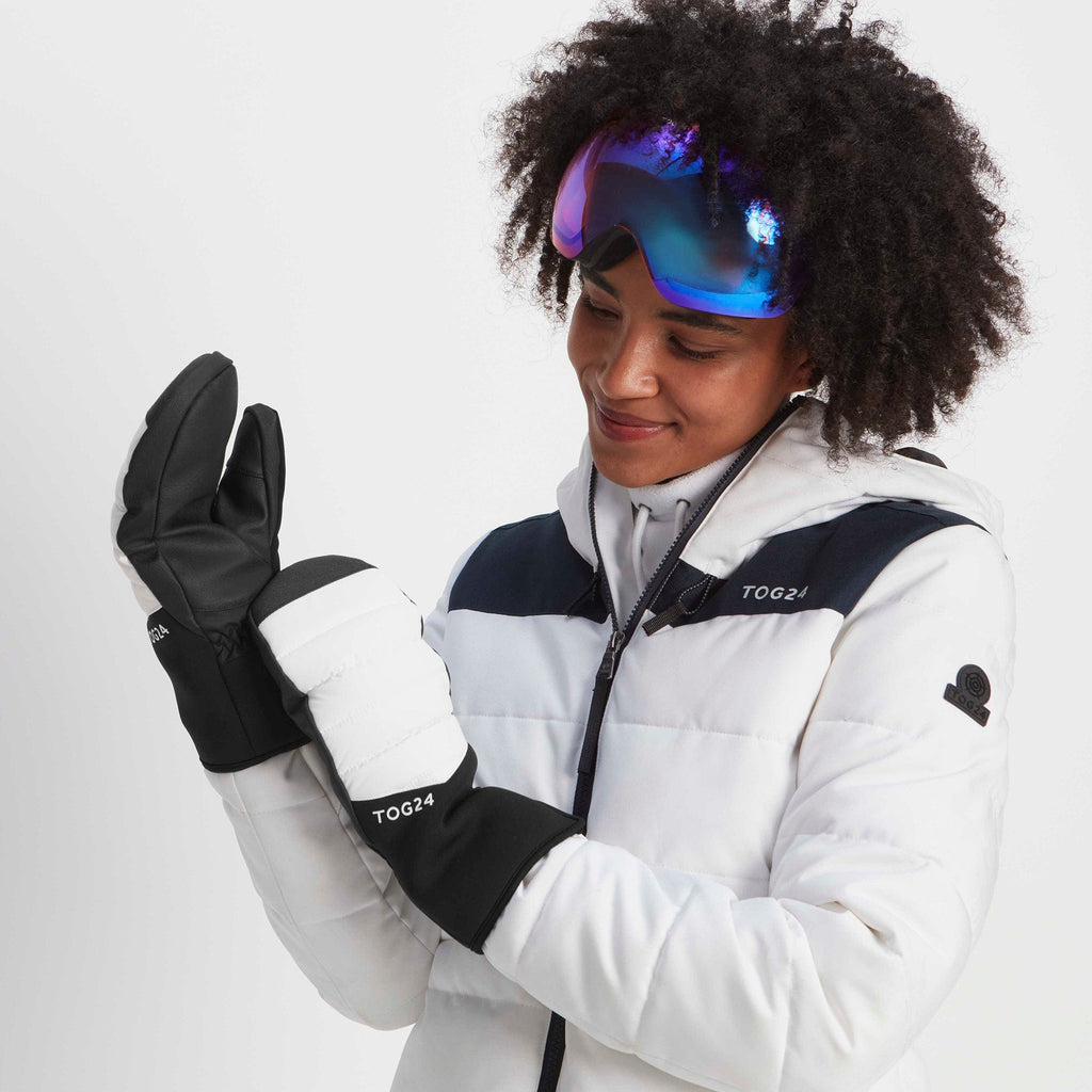 Escapade Ski Mitts - Optic White - Image 2