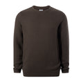 Ethan Mens Crew Neck Knit Jumper - Ash Brown - Image 6