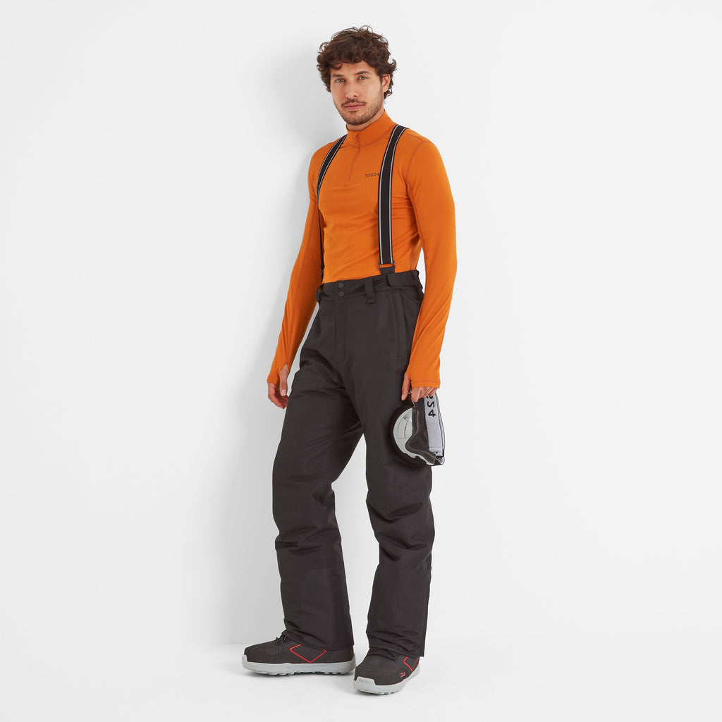 Falcon Mens Salopettes - Black - Image 2
