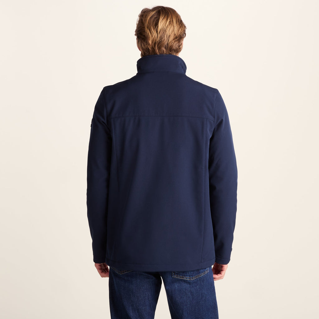 Feizor Mens Shower Resistant Softshell Jacket - Navy - Image 4