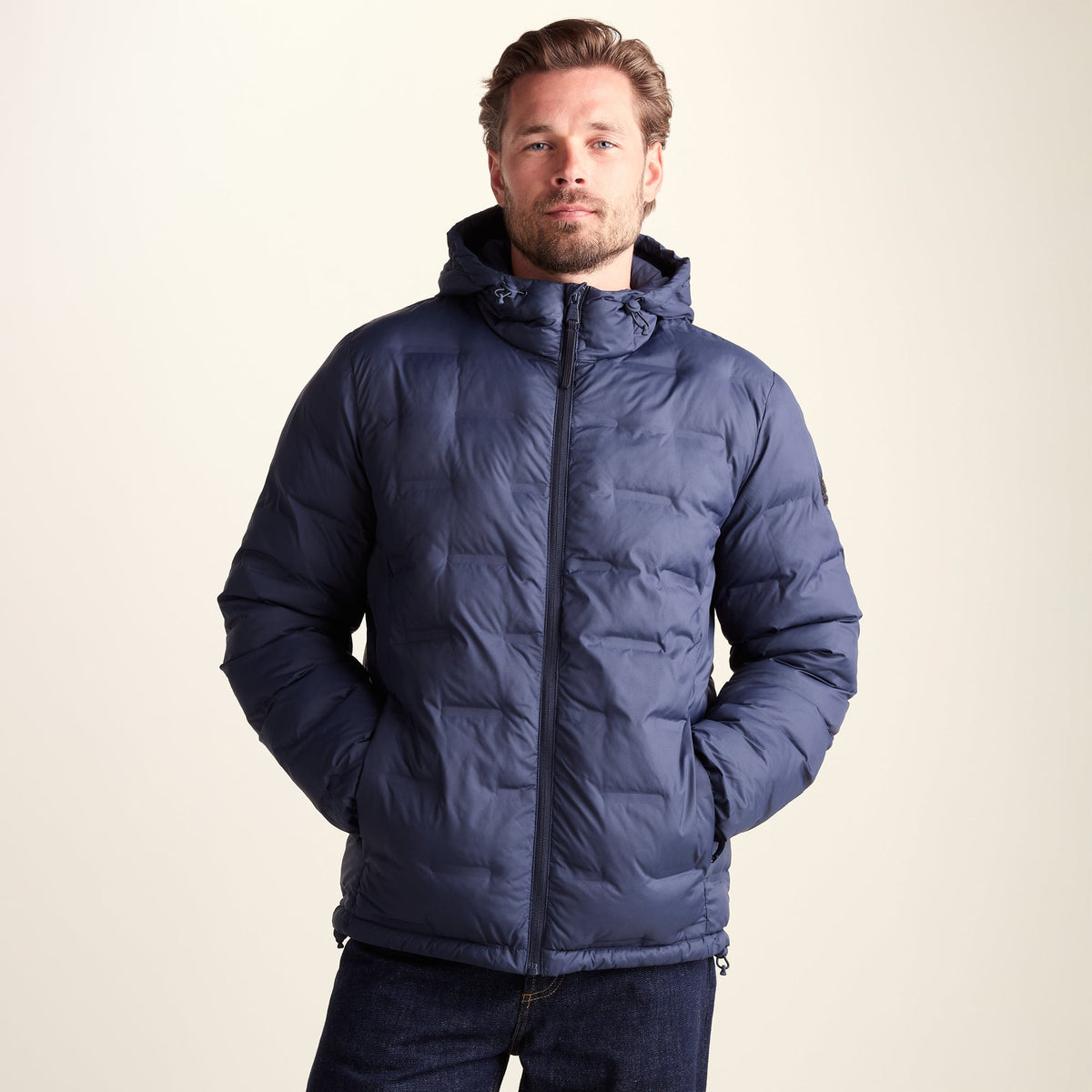 Fender Mens Shower Resistant Insulated Jacket - Dark Indigo - Image 8