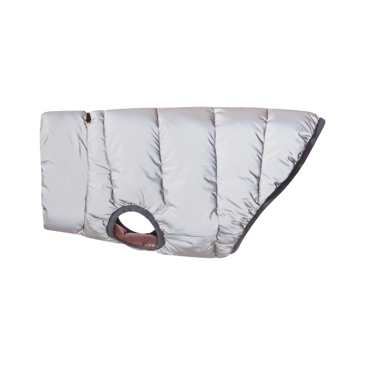 Fetch Padded Dog Coat M - Faded Pink/Ice Grey/Washed Blue - Image 6