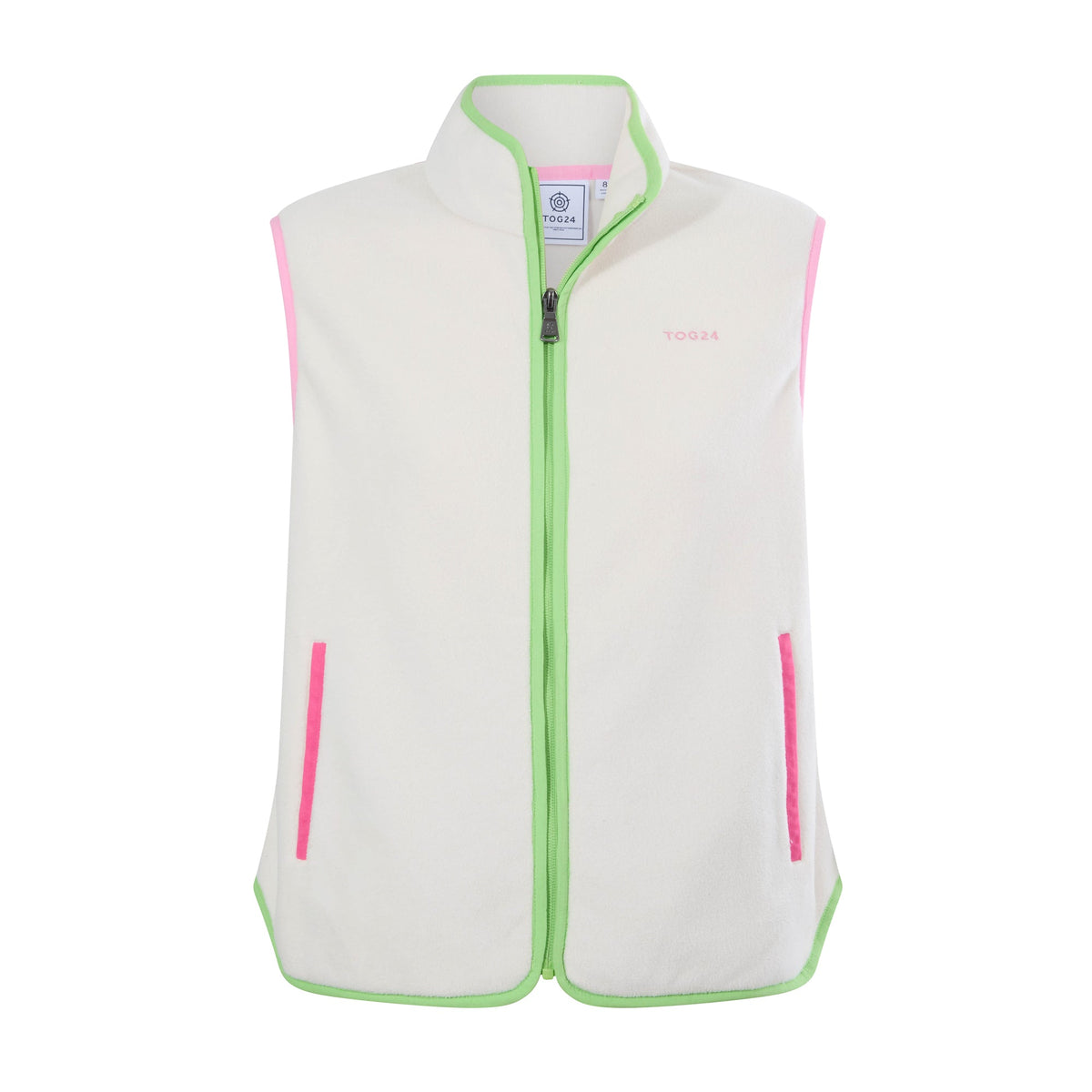 Fletcher Womens Midweight Microfleece Gilet - Vanilla - Image 8