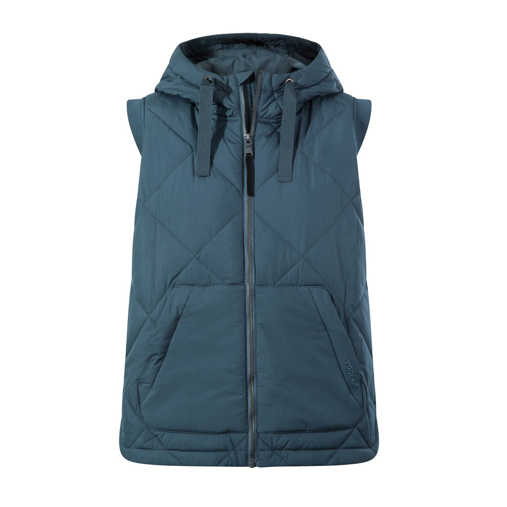 Fozard Womens Lightweight Insulated Quilted Gilet - Graphite - Image 7