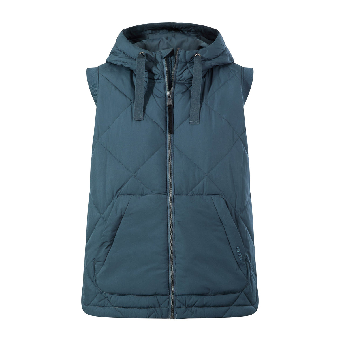 Fozard Womens Lightweight Insulated Quilted Gilet - Graphite - Image 7