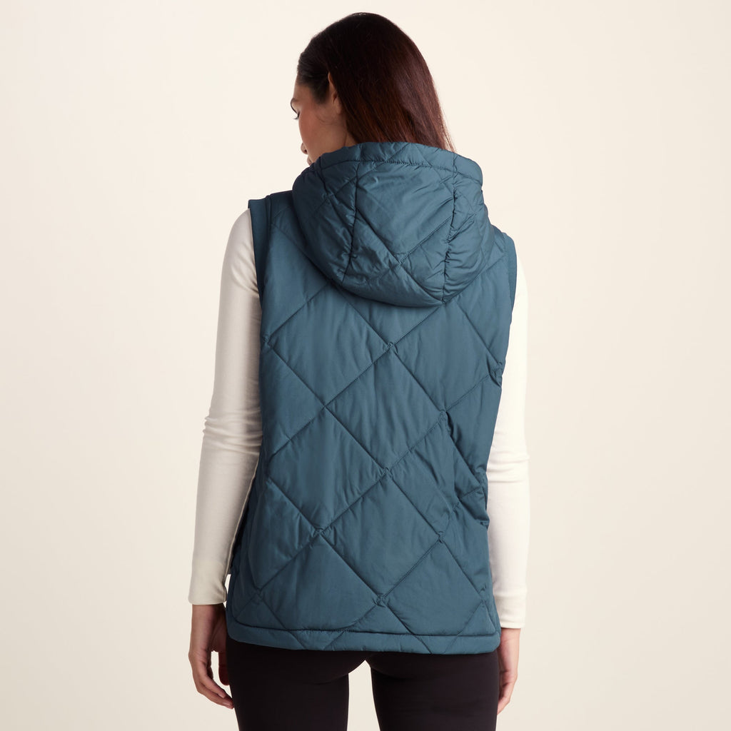 Fozard Womens Lightweight Insulated Quilted Gilet - Graphite - Image 3