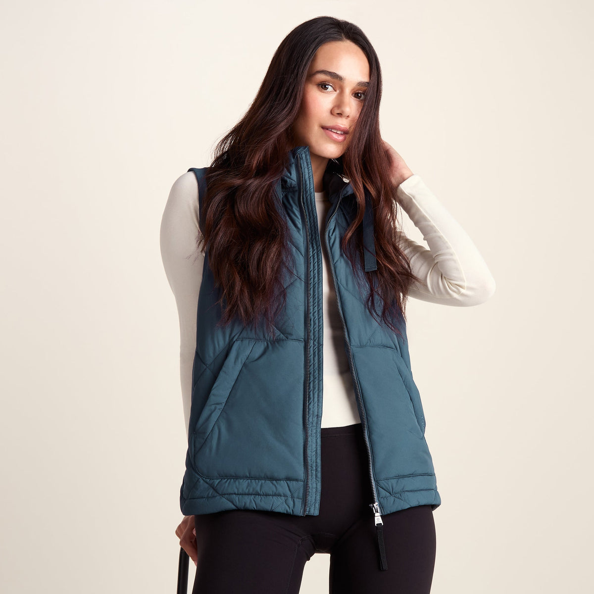 Fozard Womens Lightweight Insulated Quilted Gilet - Graphite - Image 4