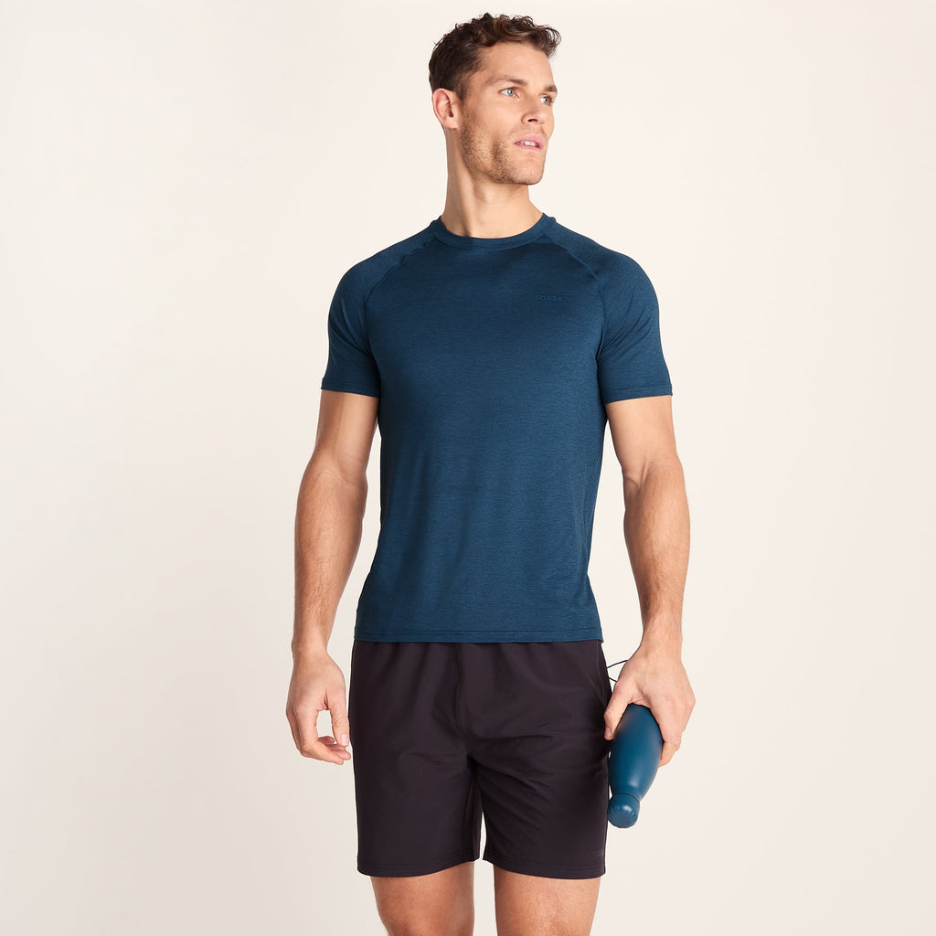 Fraser Mens Performance T-Shirt - Inky Blue - Image 7