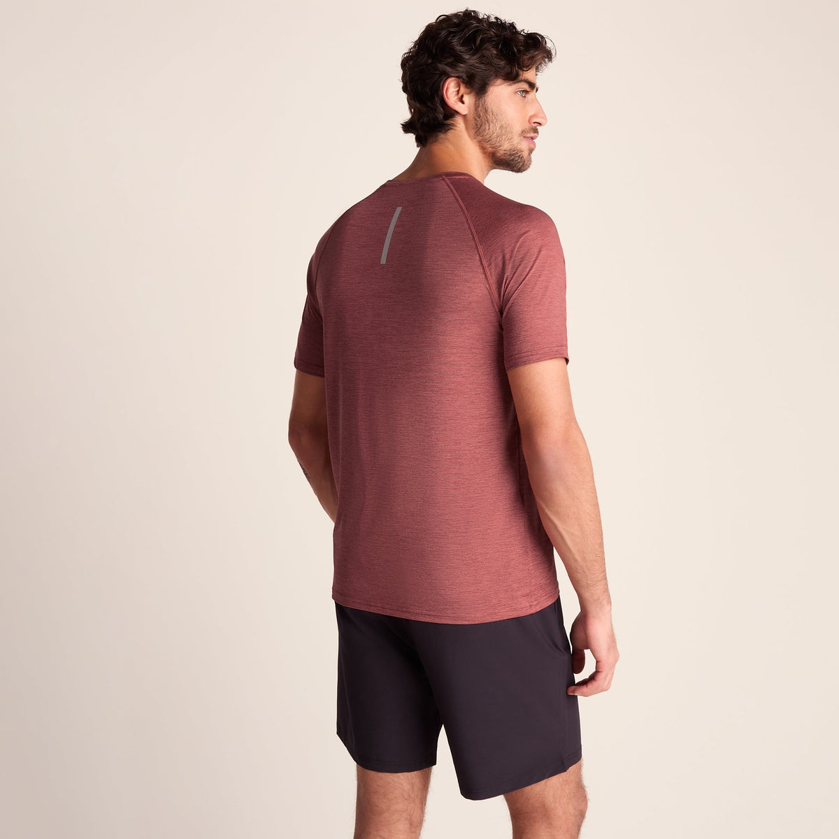 Fraser Mens Performance T-Shirt - Garnet Red - Image 3