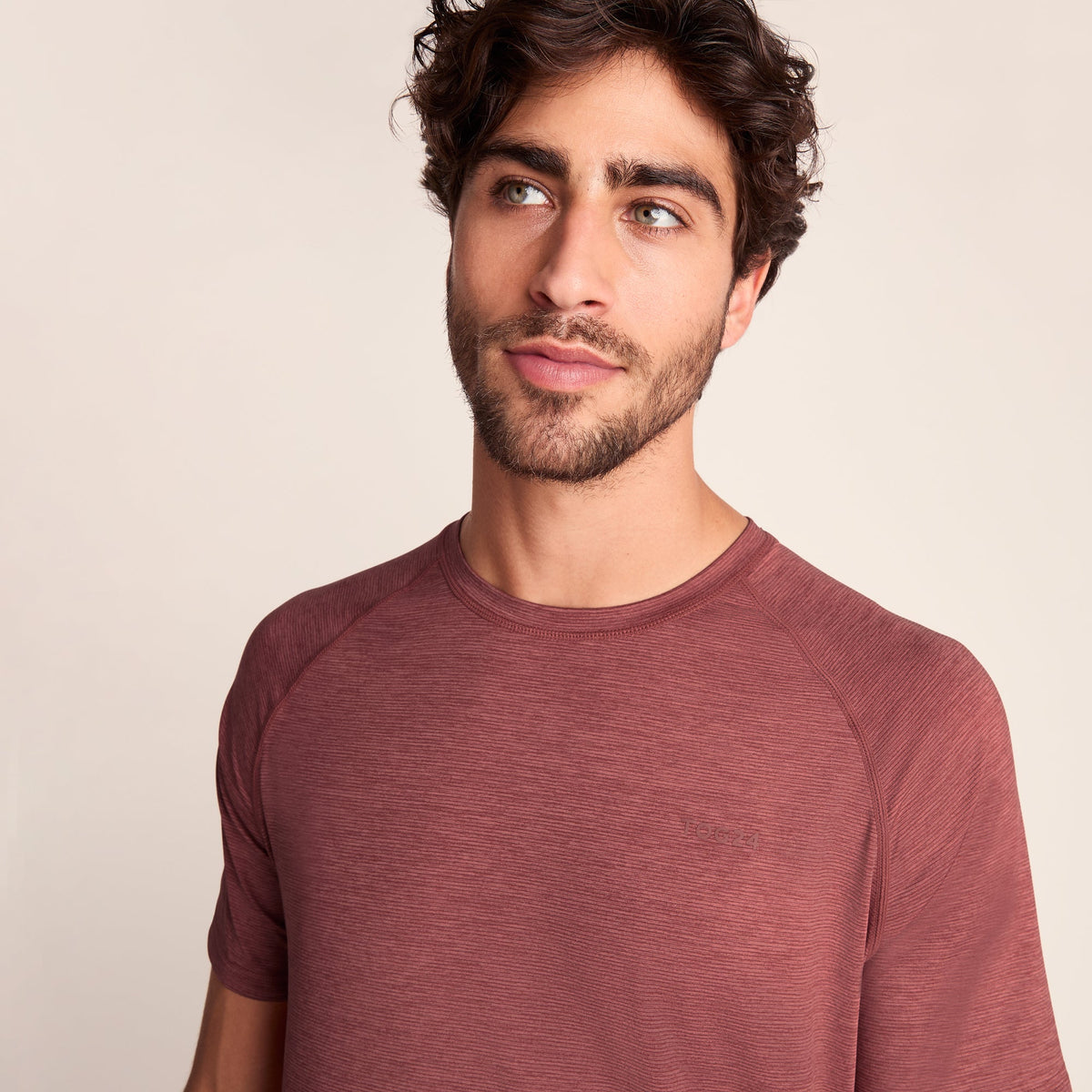 Fraser Mens Performance T-Shirt - Garnet Red - Image 4