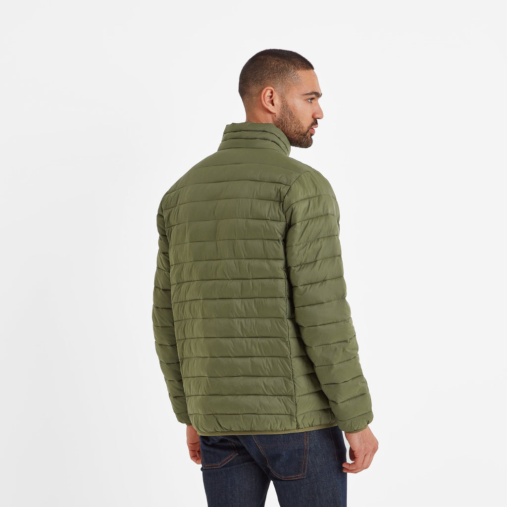 Gibson Mens Insulated Padded Jacket - Khaki - Image 8