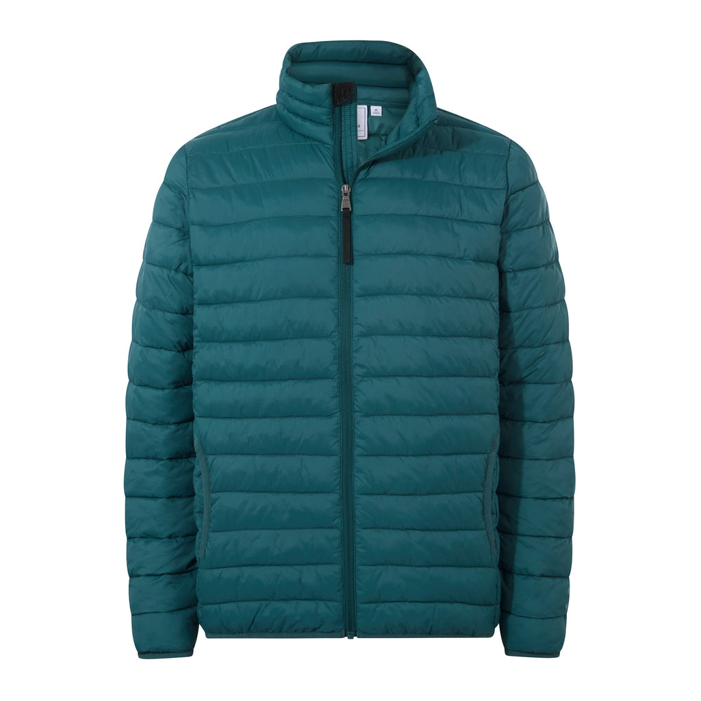 Gibson Mens Insulated Padded Jacket - Dark Turquoise - Image 8