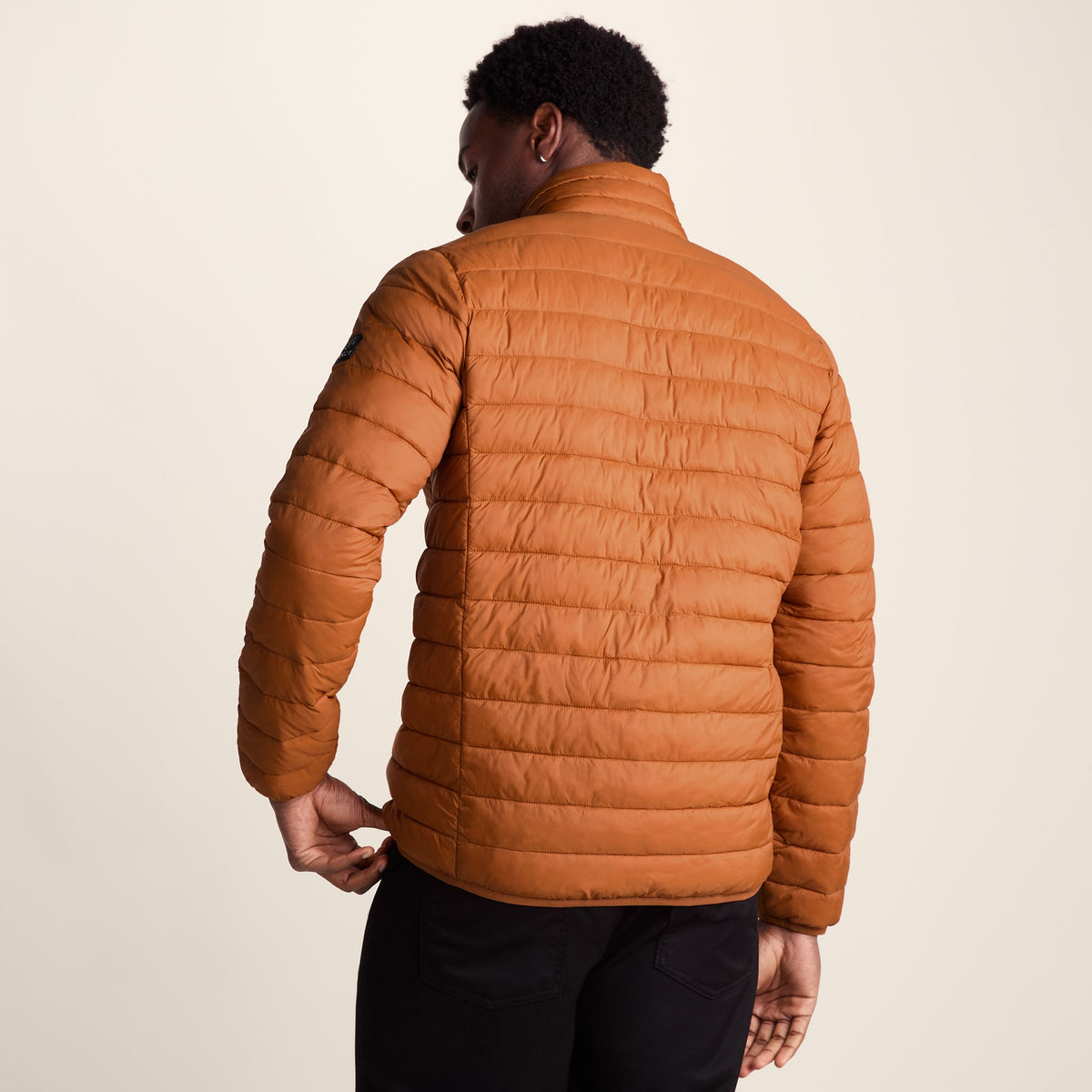 Gibson Mens Insulated Padded Jacket - Mahoganey - Image 3