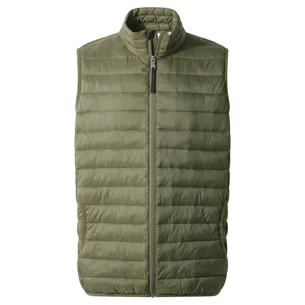 Gibson Mens Insulated Padded Gilet - Khaki - Image 7