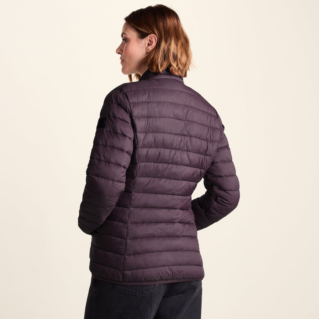 Gibson Womens Insulated Padded Jacket - Dark Mauve - Image 3