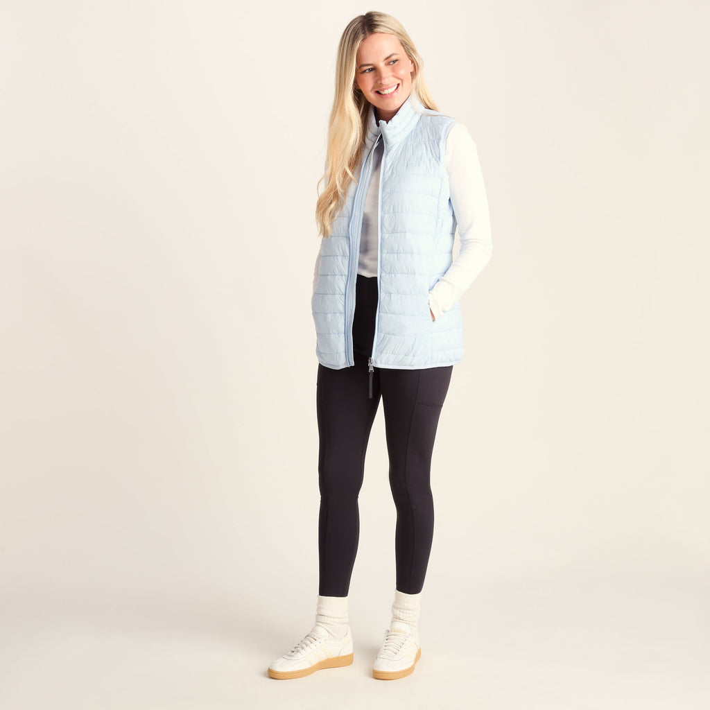 Gibson Womens Insulated Padded Gilet - Ice Blue - Image 2