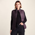 Gibson Womens Insulated Padded Gilet - Dark Mauve
