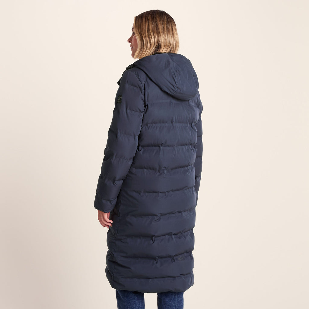 Glaston Womens Shower Resistant Insulated Parka - Dark Indigo - Image 5