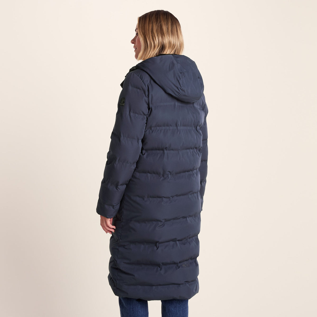 Glaston Womens Shower Resistant Insulated Parka - Dark Indigo - Image 5