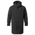 Glenton Mens Long Waterproof Jacket - Black - Image 11