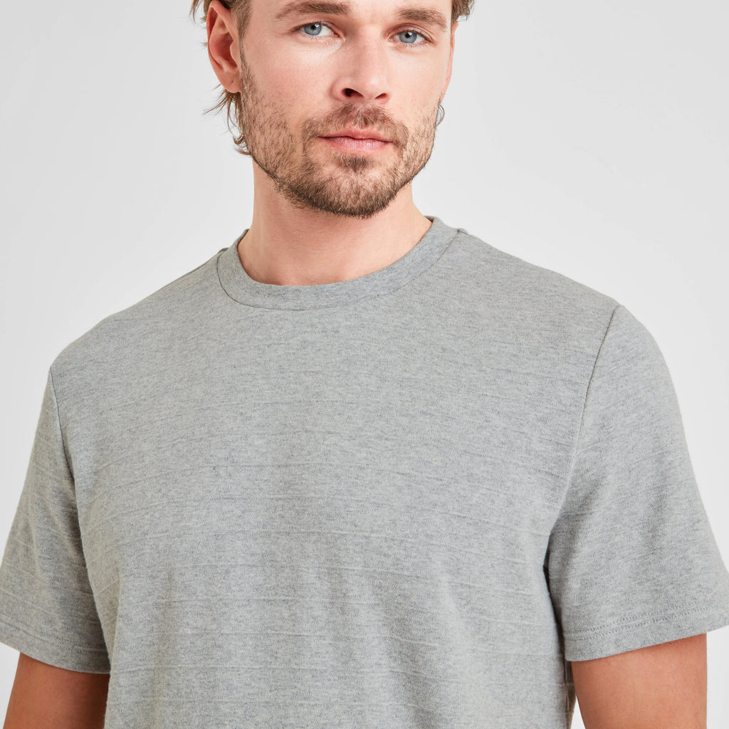 Goodman Mens Supersoft T-Shirt - Light Grey Marl - Image 8