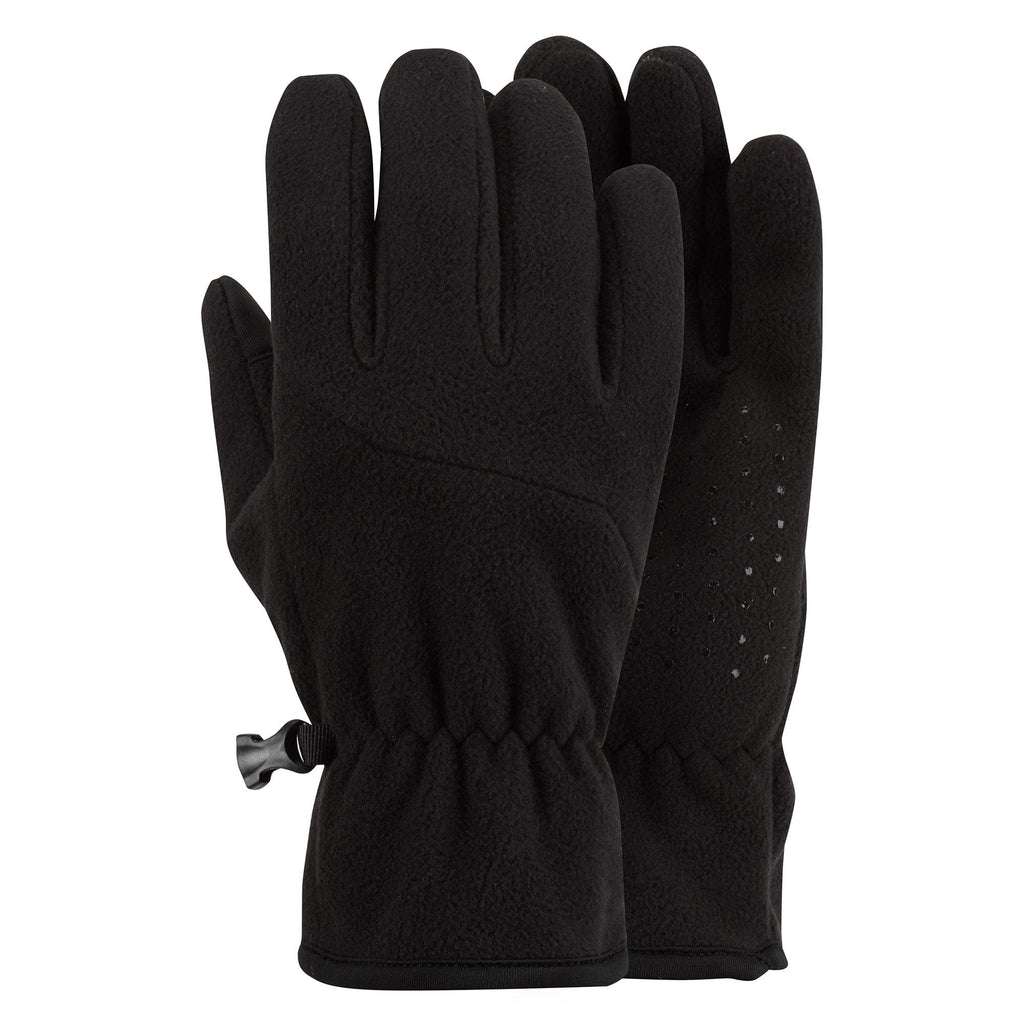 Gust Windproof Fleece Gloves - Black - Image 2