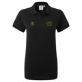Porsche & Coffee Club Cabriolet Womens - Hamerton Polo Shirt Black