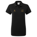 Porsche & Coffee Club Coupe Womens - Hamerton Polo Shirt Black