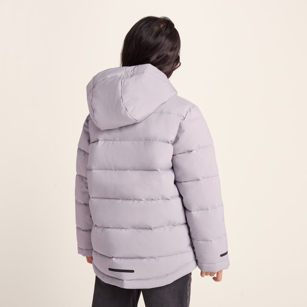 Harecroft Kids Padded Jacket - Lavender Grey - Image 4