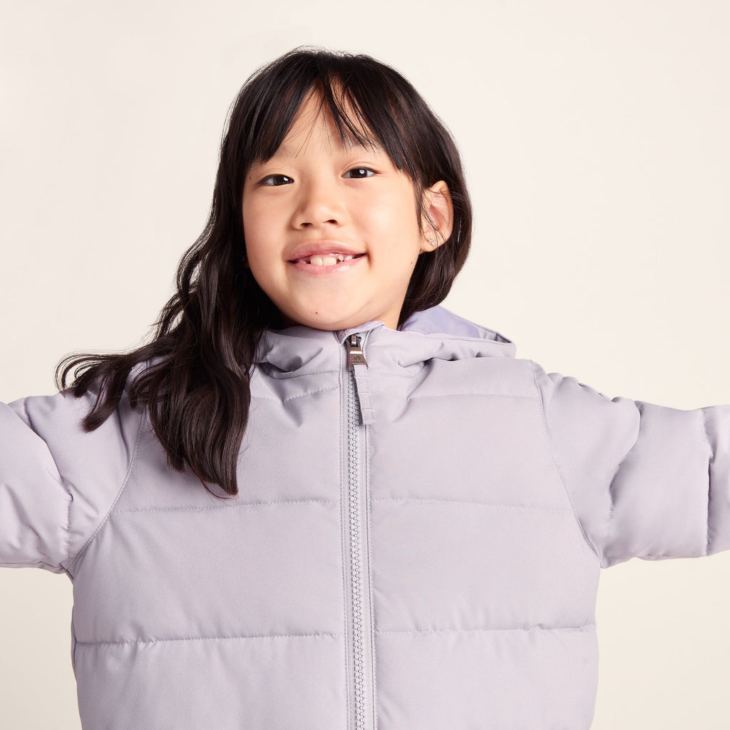 Harecroft Kids Padded Jacket - Lavender Grey - Image 6
