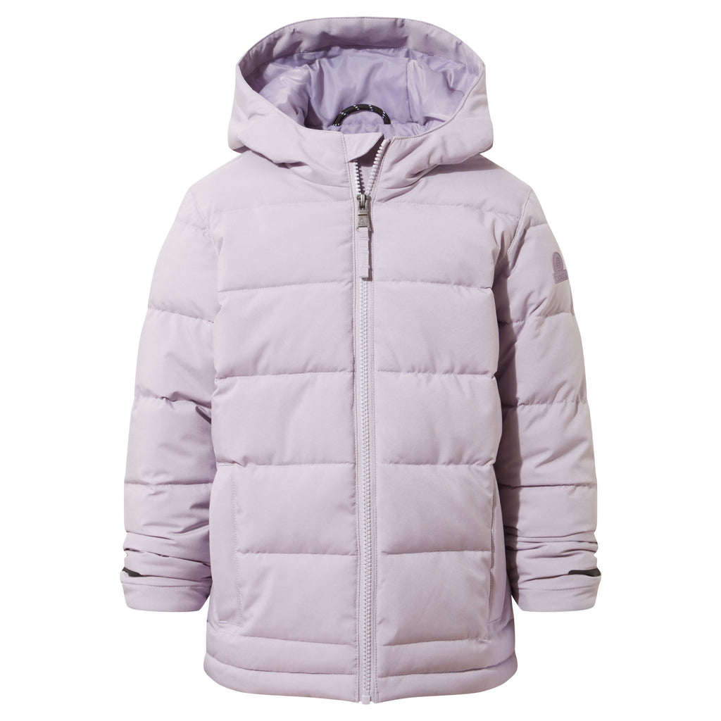 Harecroft Kids Padded Jacket - Lavender Grey - Image 8