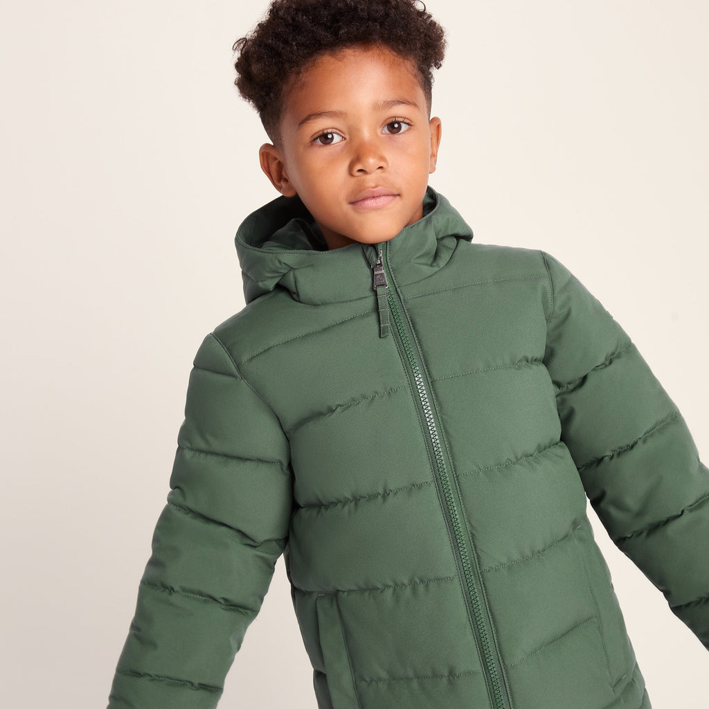 Harecroft Kids Padded Jacket - Dark Fern - Image 5